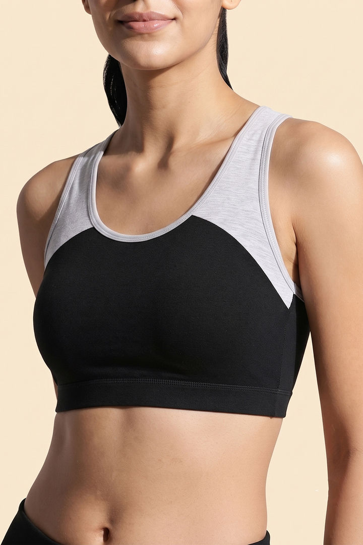 Zelocity Slip On Sports Bra With Removable Padding - Tap Shoe — image 5
